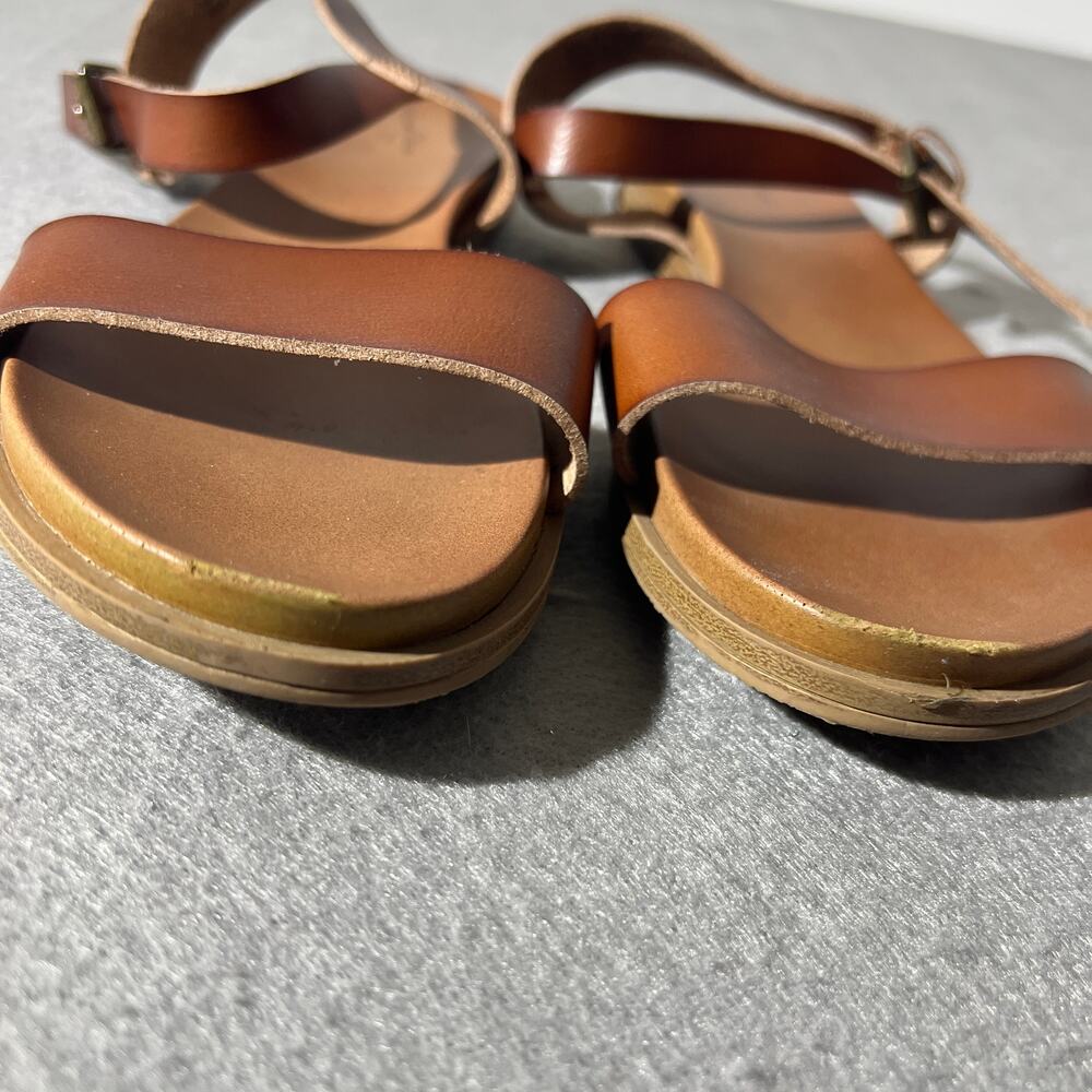 Universal Thread Brown Ankle Strap Sandals Womens 9.5 - Picture 8 of 9